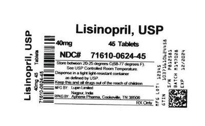 Bottle Label 45 mg (71610 0624 45)