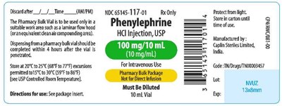 Phenylephrine-10ml-vial-label (Phenylephrine 10ml Vial Label)