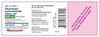 Ethambutol 400mg 100 Count Bottle - ethambutol 400mg