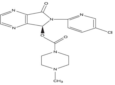Eszopiclone-chemical-structure (Eszopiclone Chemical Structure)