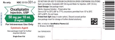 oxaliplatin-fig4.jpg Figure 4 – Kaplan-Meier Overall Survival by treatment arm - oxaliplatin fig4
