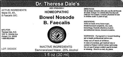 Bowel Nosode B. Faecalis (Mm1)