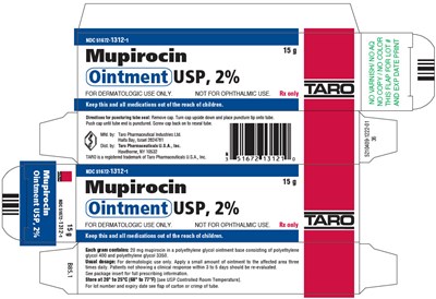 mupirocin-02.jpg PRINCIPAL DISPLAY PANEL - 15 g Tube Carton - mupirocin 02