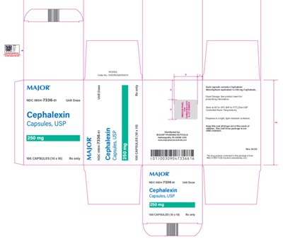 cephalexin-250-100.jpg Cephalexin Carton Label - cephalexin 250 100