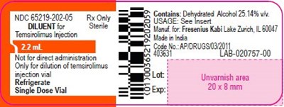 Principal Display Panel – 2.2 mL (Vial Label)