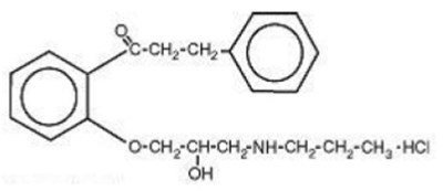 Chemical Structure (Propafenone Str)