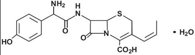 Chemical Structure (Cefprozil Str)