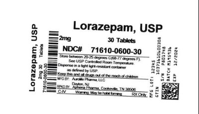 Bottle Label 2 mg (71610 0600 30)