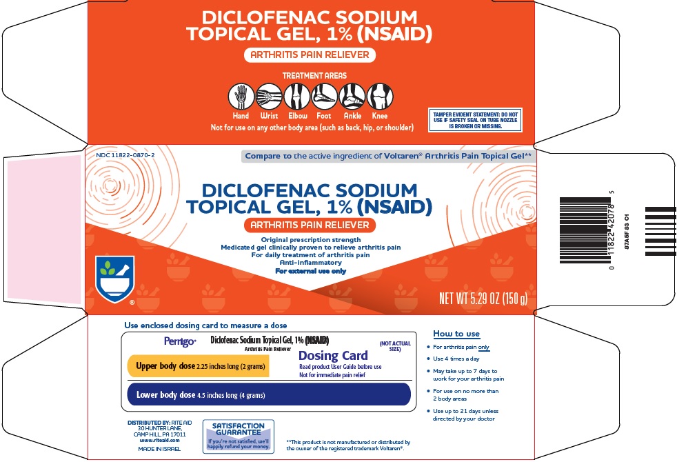 Ndc 11822 0870 Diclofenac Sodium Images Packaging Labeling And Appearance