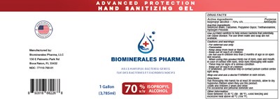 Principal Display Panel (3,785 ml Container Label)
