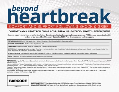 Heart Break Back (Backing Card Bh)