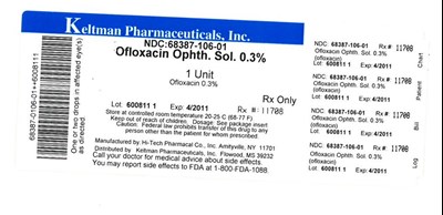 Container Label (5 mL)