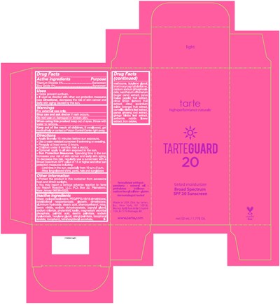 PRINCIPAL DISPLAY PANEL - 50 mL Bottle Carton - light - tarteguard 01