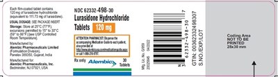 Lurasidone HCl Tabs mg 120