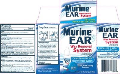 NDC 67172-361 Murine Ear Wax Removal Drops Carbamide Peroxide