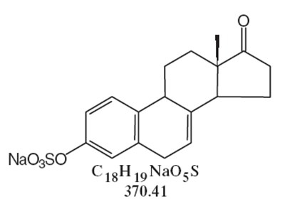 Structural Formulae Sodium Equilin Sulfate (410f9433 98ed 4c3f Abb1 2386296d2f72 06)