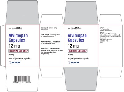 Alvimopan Carton (Alvimopan Capsules 4)