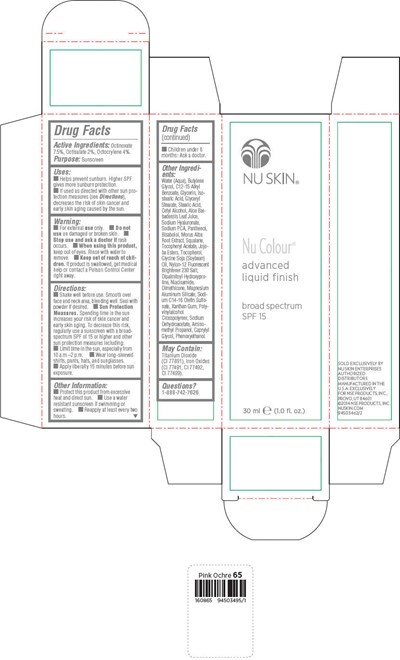 advanced-11.jpg PRINCIPAL DISPLAY PANEL - 30 mL Bottle Carton - Pink Ochre - advanced 11
