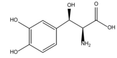 structure - droxidopa structure