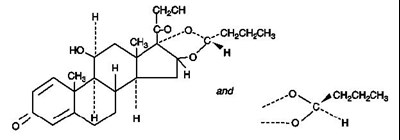Chemical Structure Formula Of Budesonide (Budesonide Inhalation Suspension 1)