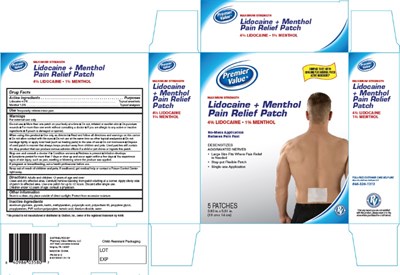 Lidocaine Plus Menthol (Patchimage)