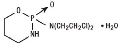 Cyclophosphamide Structural Formula (Structure)