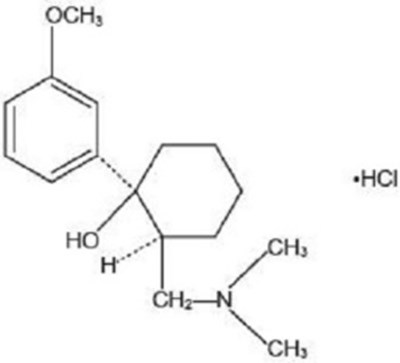 Chemical Structure (Tramadol Hydrochloride Tablets 1)