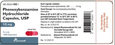 Dgf (Phenoxybenzamine Hydrochloride Capsules Usp 10 mg 2)
