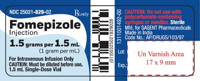 Package Label – Principal Display Panel – Vial Label (Fom00 0000 02)