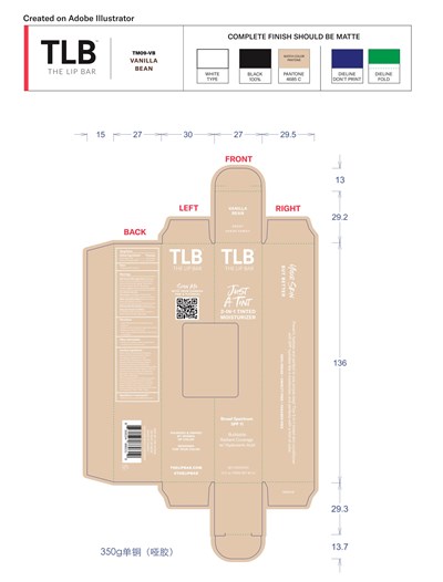 9 - TM09 VB TLB Tinted VANILLA Carton 022824 OU