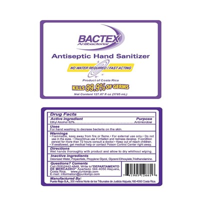 Bactexhandsanitizer (Bactexhandsanitizer3785ml)