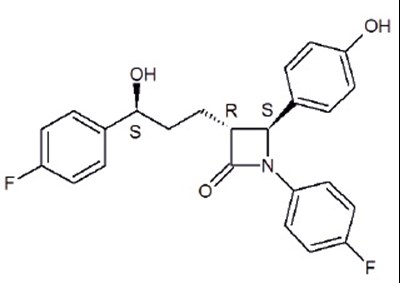 Ezetimibe-structure (Ezetimibe Structure)