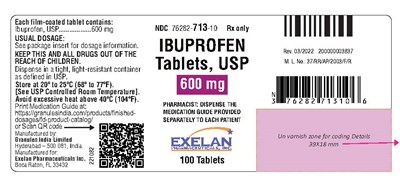 Image Description (Ibuprofen 600mg 100s Label Jpg)