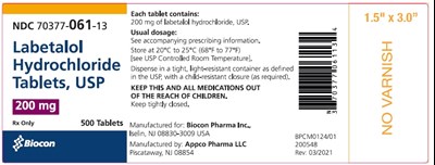 labetalol-200mg500s - labetalol spl 200mg500s