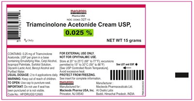 505 (Triamcinolone Cream 0 025 15gm)