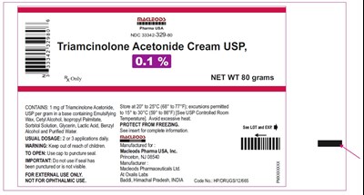 505 (Triamcinolone Cream 0 1 80gm)