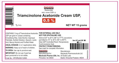 505 (Triamcinolone Cream 05 15gm)