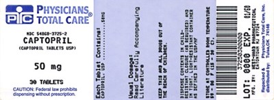 Captopril Tablets 50 mg - 3725