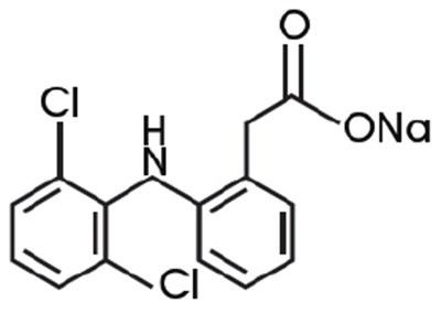 Chemical Structure (Diclofenac 01)