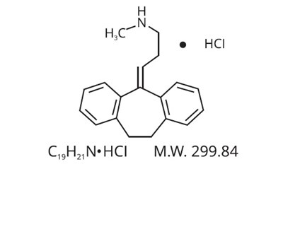 Chemical-structure (Nortriptyline 01)
