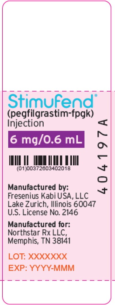 Package Label – Principal Display – Stimufend – 0.6 mL Single-dose (Sti0a 0000 19)
