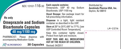 Omeprazoleandsodbicarbonate40mg1100mg