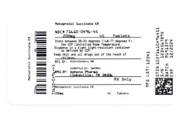 Bottle Label 200 mg (71610 0496 45)