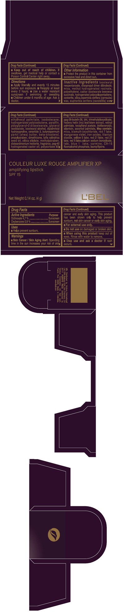 lbel-02.jpg Principal Display Panel - 4 g Tube Box - (CHOCOLAT MAJESTIC) - BROWN - lbel 02