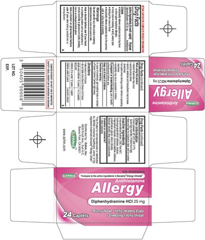 Principal Display Panel (24 Caplet Bottle Carton)