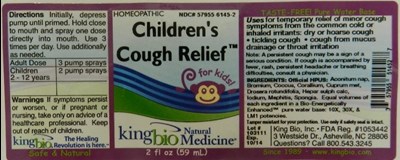 Image Of Label (Cough)