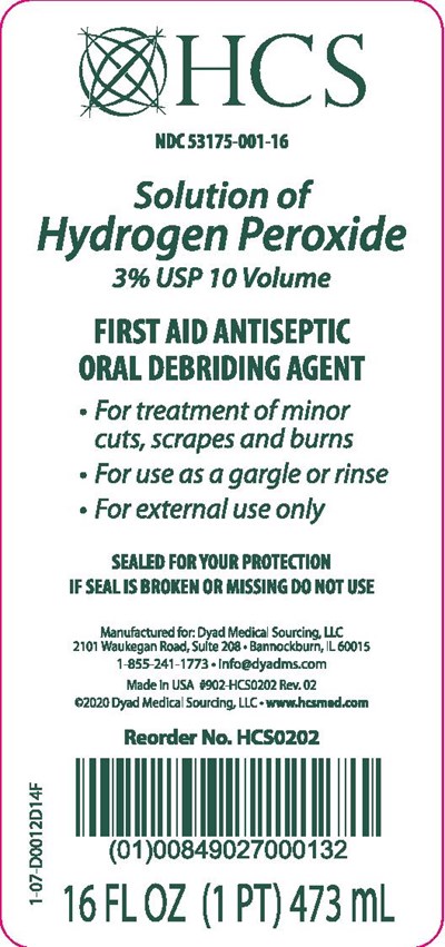 PeroxideFront.jpg PRINCIPAL DISPLAY PANEL - 473 mL Bottle Label - PeroxideFront