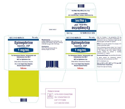 Epi Ctn Sda (Epinephrine Injection Sda 3)