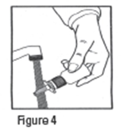 Figure 4: Hold The Nasal Tip Under Running, Warm Tap Water (illustrated Direction) (3cfd35d6 9753 491d 868b 0532587df4a2 05)