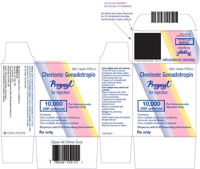 pregnyl-01.jpg PRINCIPAL DISPLAY PANEL - Kit Carton - pregnyl 01